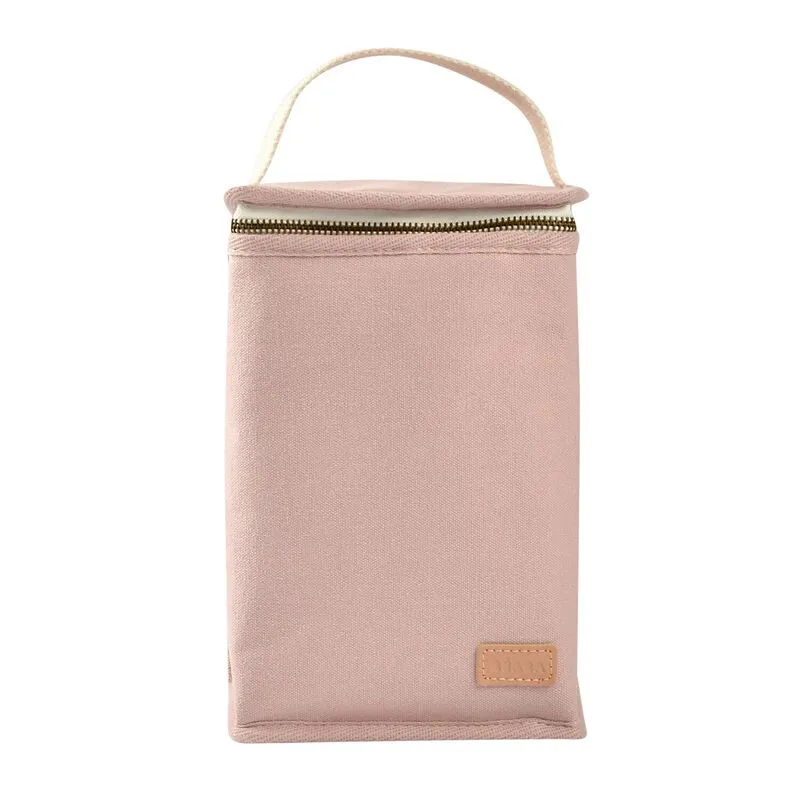 Isothermal Baby Food Pouch, Large Size Bottle Storage, Large Capacity, Carries a Complete Meal, Soft Material, Foldable, Waterproof Fabric - Béaba