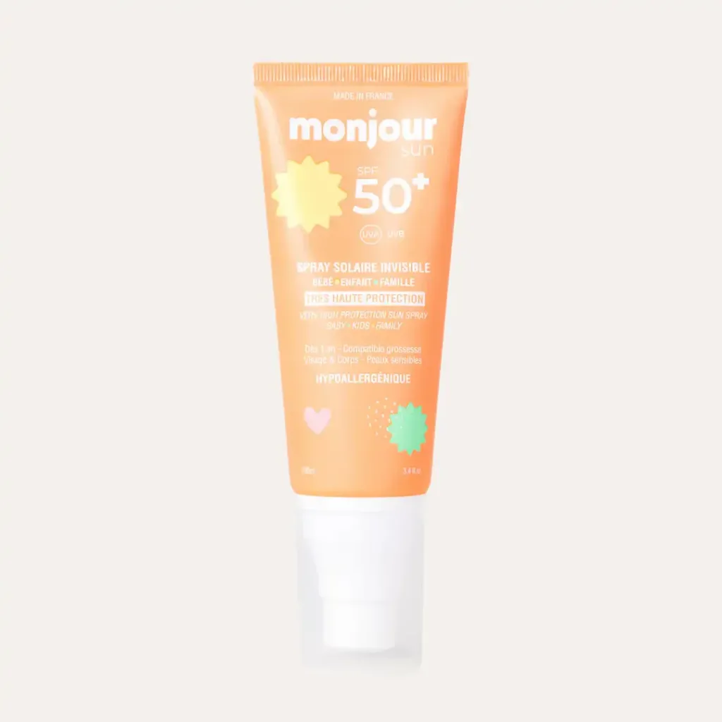 Spray solaire SPF50 Haute Protection - Monjour