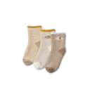 Chaussettes pour bébé Eloy Elephant Crème de la crème 3 unités - Liewood