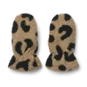 Grethe Pile Gloves - Mega leo / Oat mix