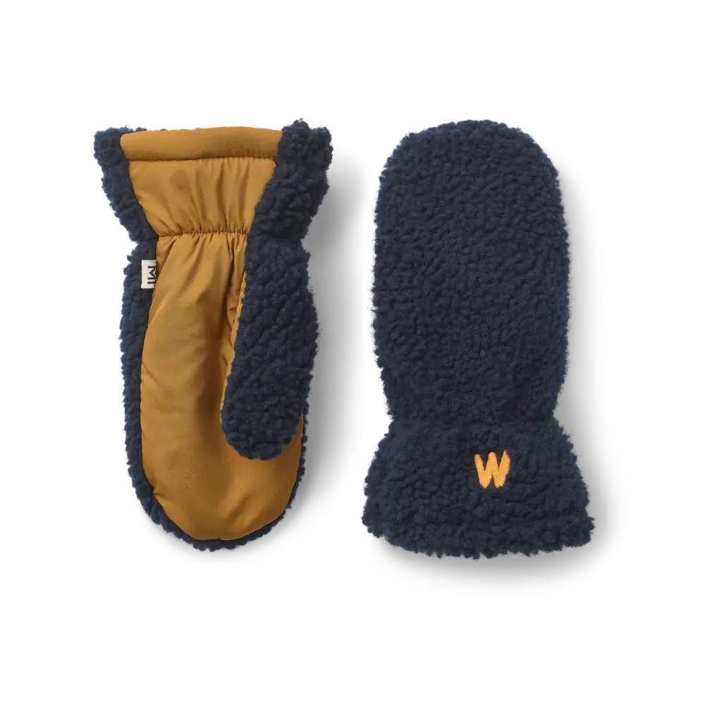 Moufles Polaire Grethe Classic navy multi mix - Liewood