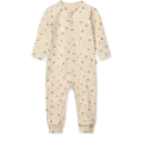 Babypyjama met Print Birk Peach mini Sea shell - Liewood