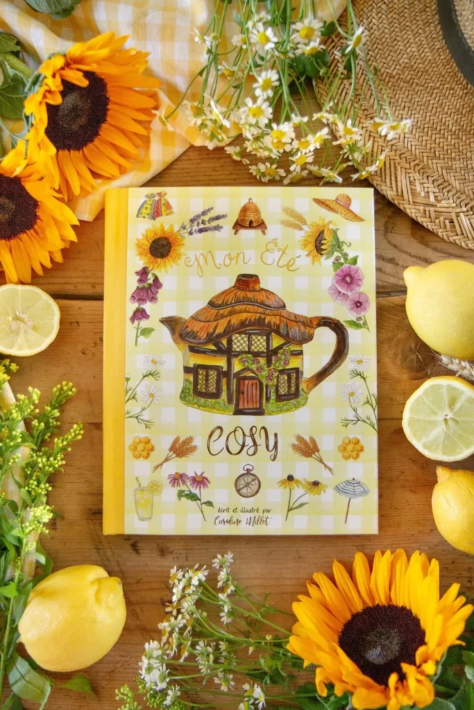 Livre Mon Été Cosy de Caroline Millet - Carofromwoodland