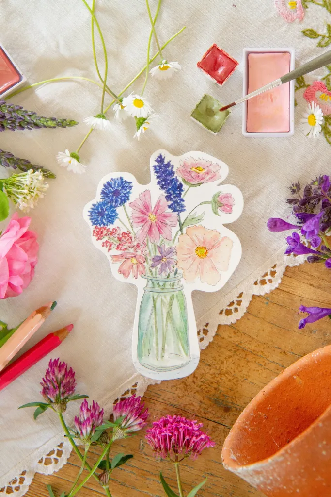 Carte postale Glace de Caroline Millet - Carofromwoodland