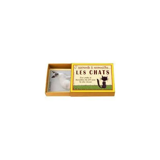 Spel J'apprends à reconnaître les chats – Kattenrassen - Marc Vidal
