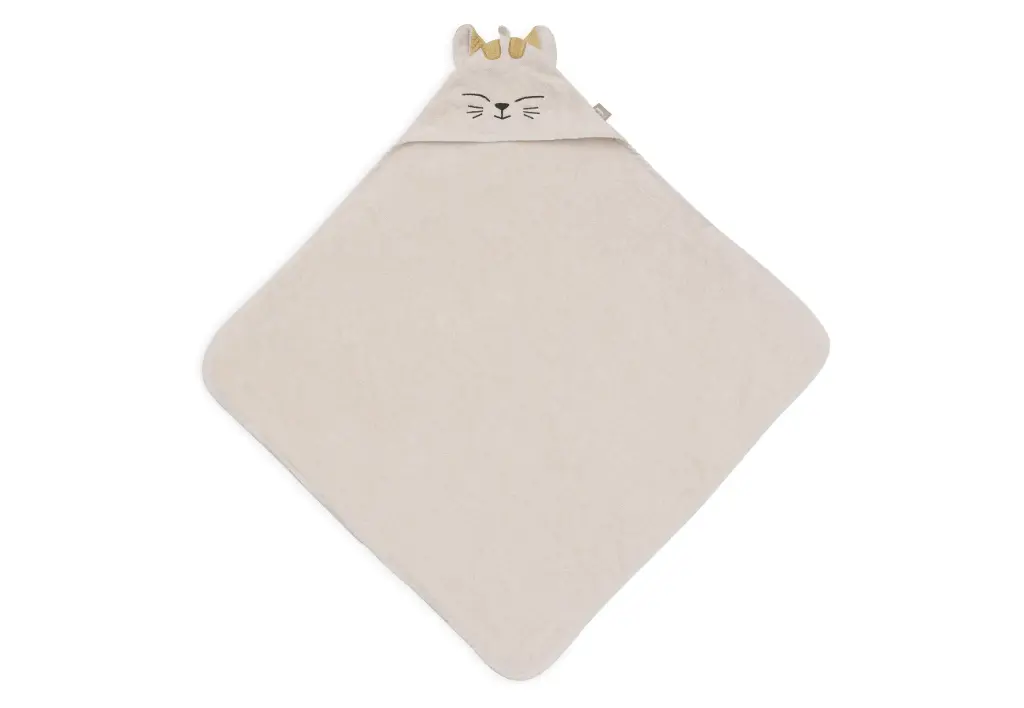 Bath Cape Terry Charlie the Cat 75x75cm - Jollein