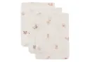 Gant de Toilette Gaze de Coton Animal Friends 3 unités - Jollein