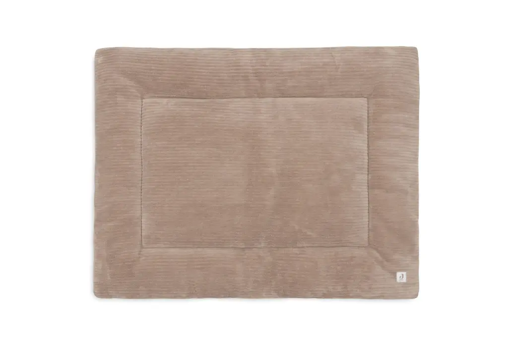 Playpen Mat 75x95cm Cloudy Rib Milky Coffee - Jollein