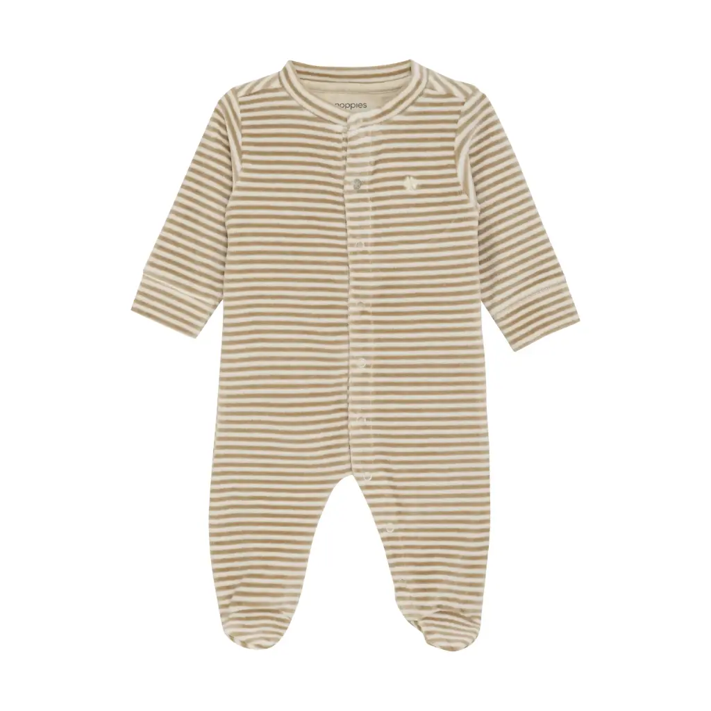 Pyjama Souci Stripe Pattern Off White - Noppies (9 mois)