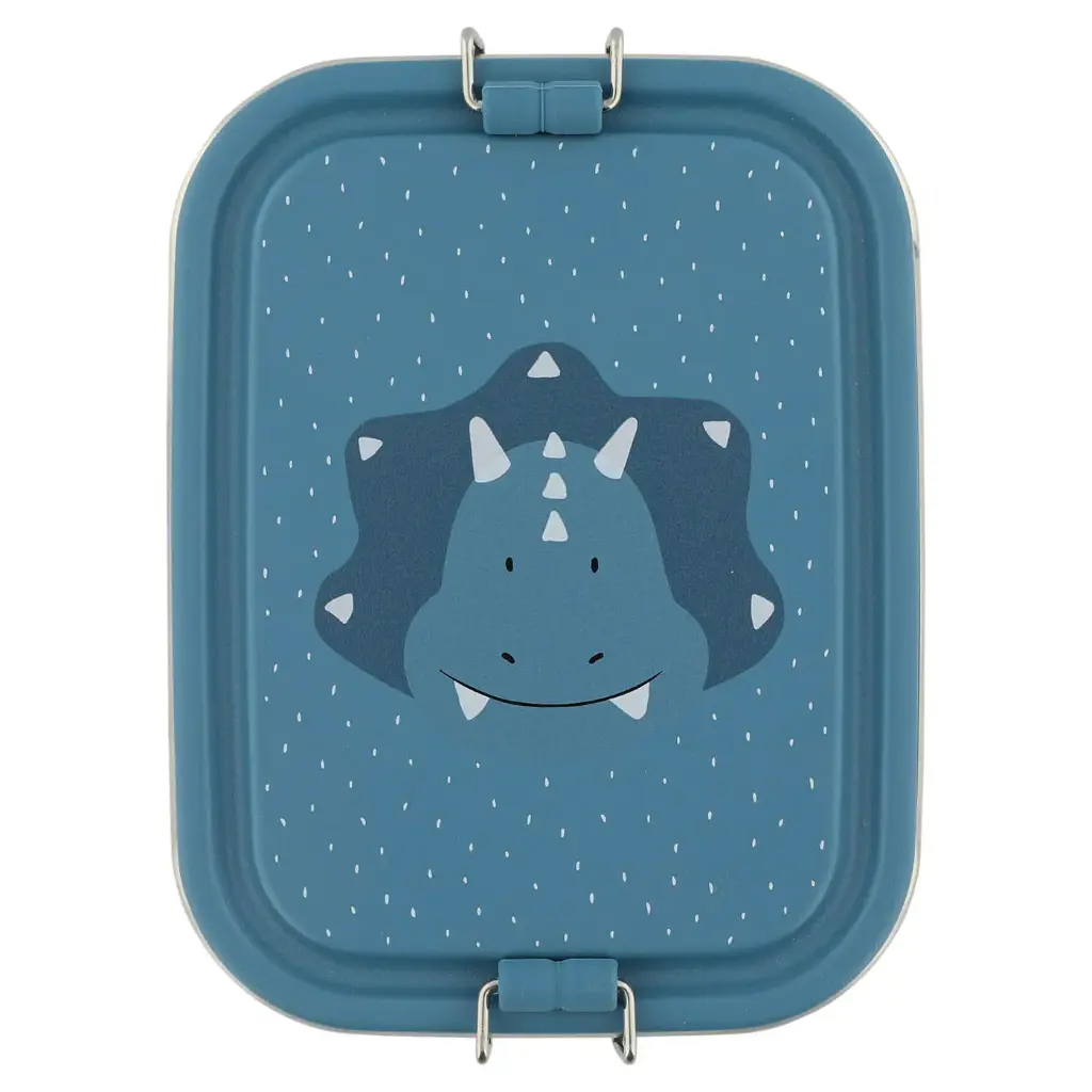 Boîte repas en inox petit modèle Mr. Triceratops - Liste de naissance de Maëlle Dewals et Olivier Parisi