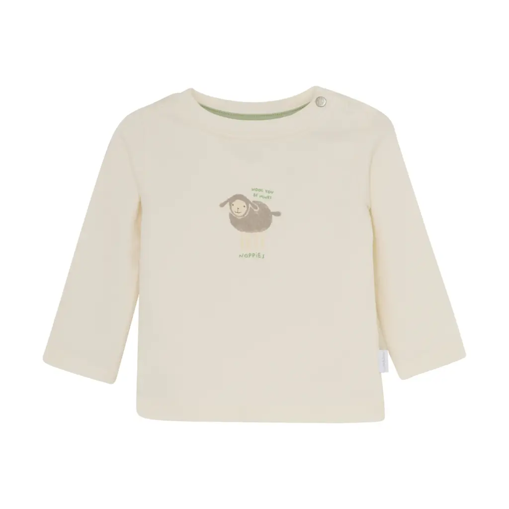 Long-Sleeve T-shirt Sjeba Egret - Noppies (68)