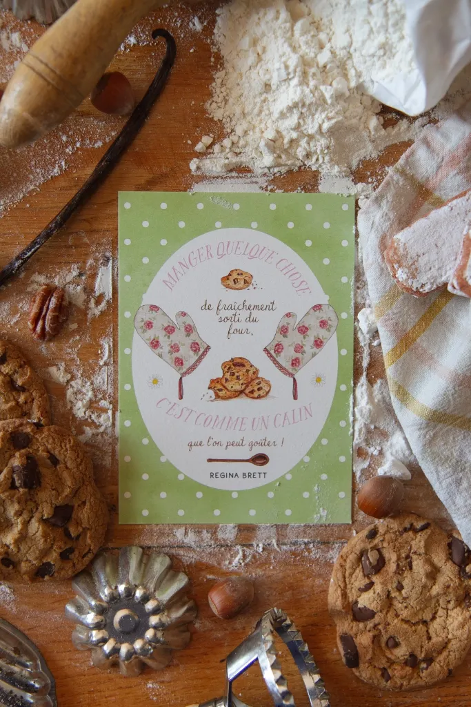 Carte postale Câlin Gourmand - Caro from Woodland