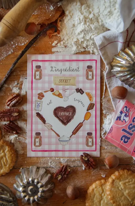 Carte postale Souvenirs Heureux - Caro from Woodland