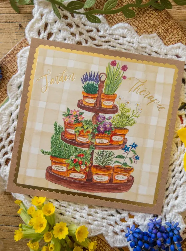Postcard Jardin Thérapie - Caro from Woodland