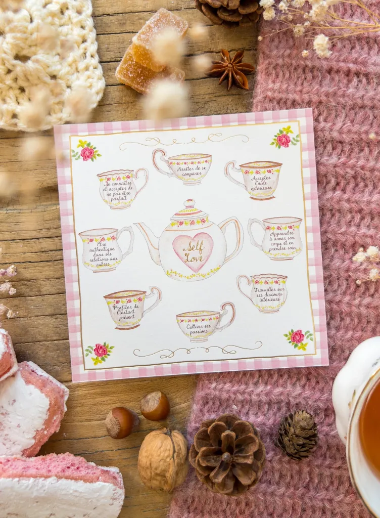 Carte postale Self Love - Caro from Woodland