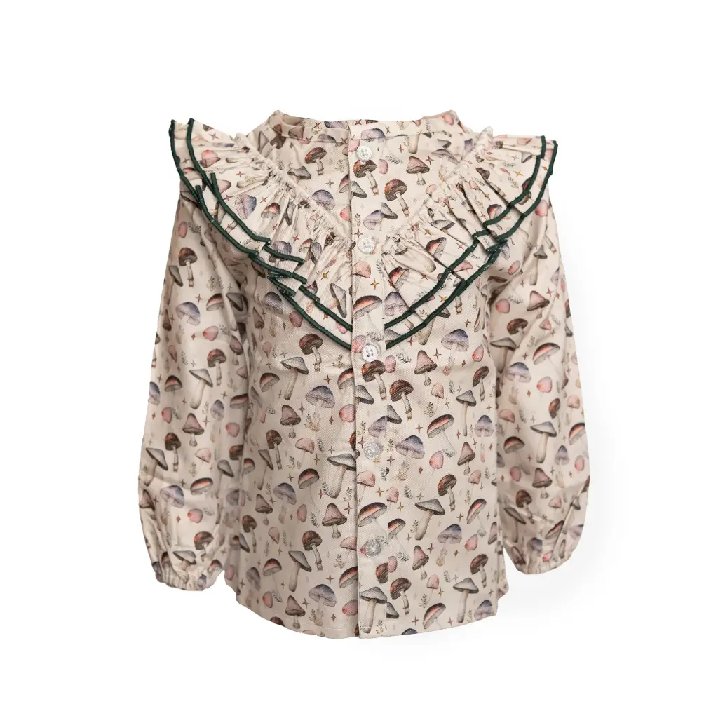 Blouse Mushroom Rainy - Hänevild