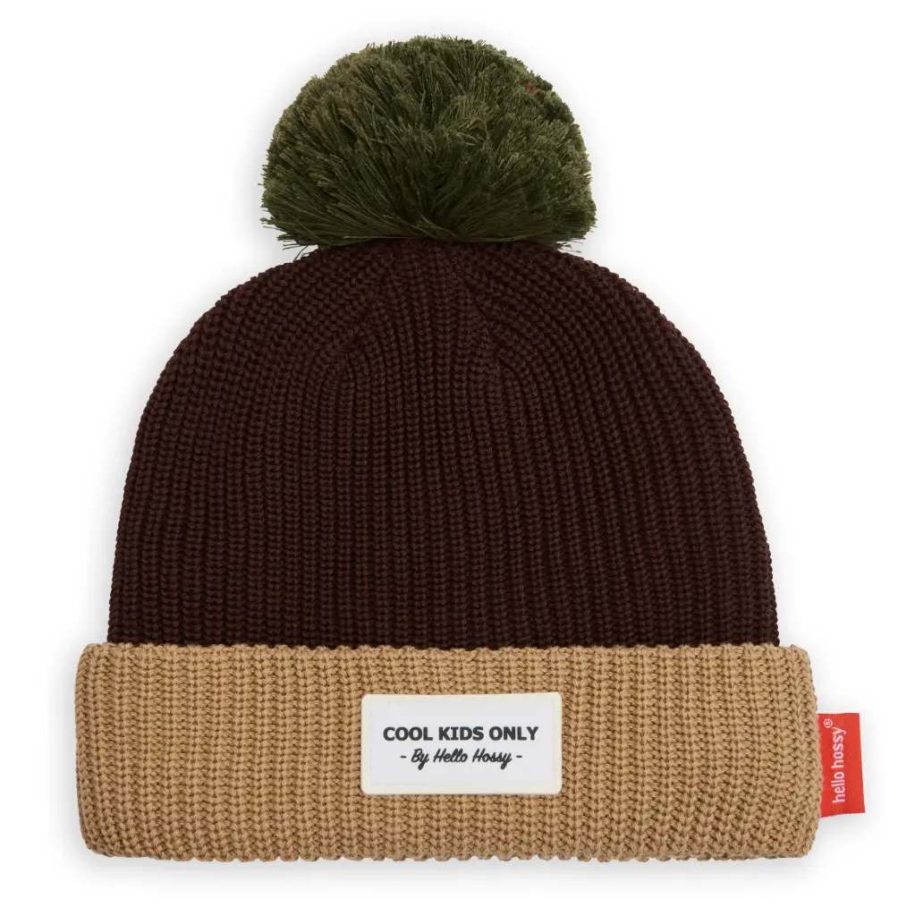 Bonnet Color Block Pistachio - Hello Hossy (9-18 mois)
