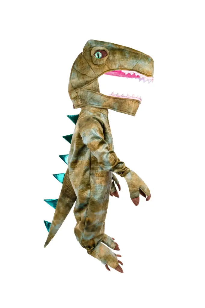 Déguisement dinosaure A Land Before Mine Deluxe Raptor - Great Pretenders (7-8 ans)