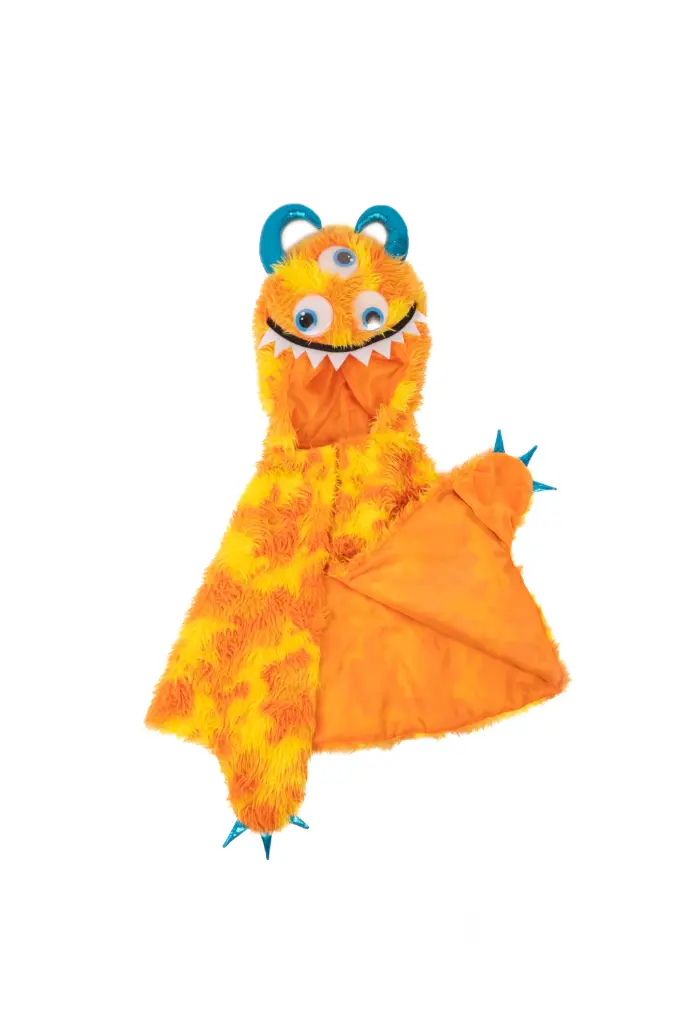 Cape de monstre orange Giggle - Great Pretenders