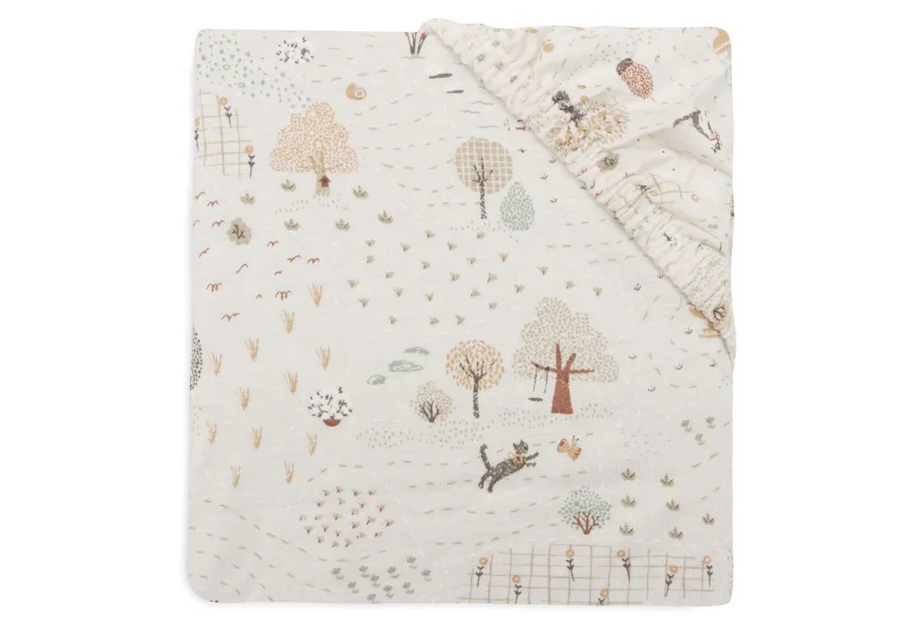 Drap-housse Jersey Tiny Park 70/75x140/150 cm - Jollein