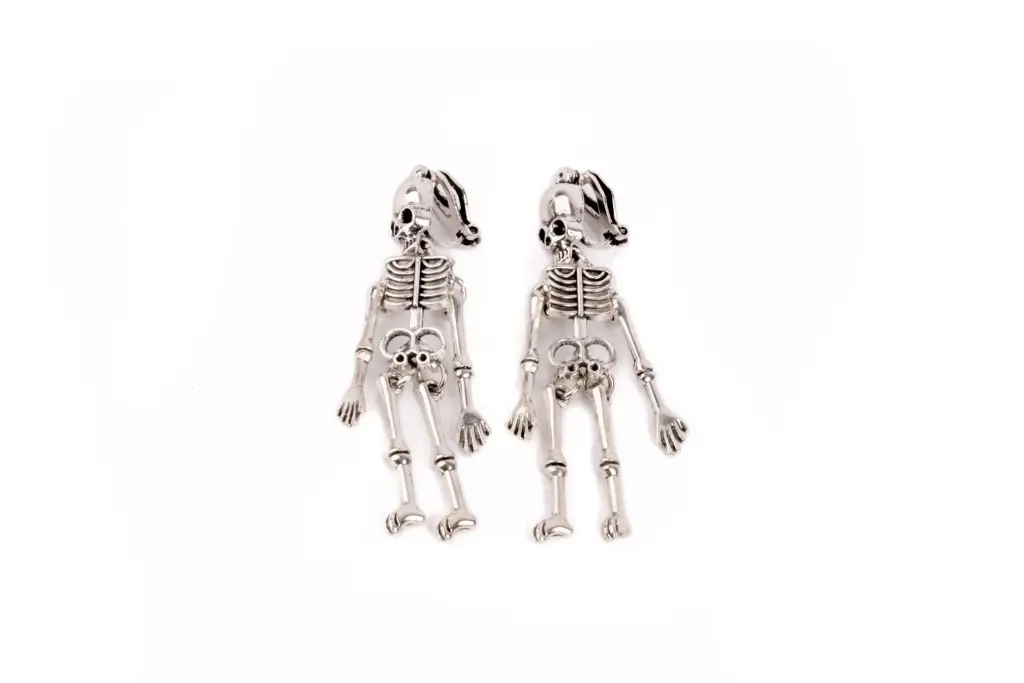 Boucles d'oreilles Squelette - Great Pretenders