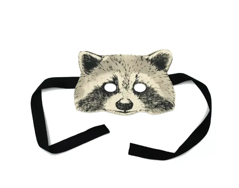 Masque en feutre Raton Laveur - Frida's Tierchen
