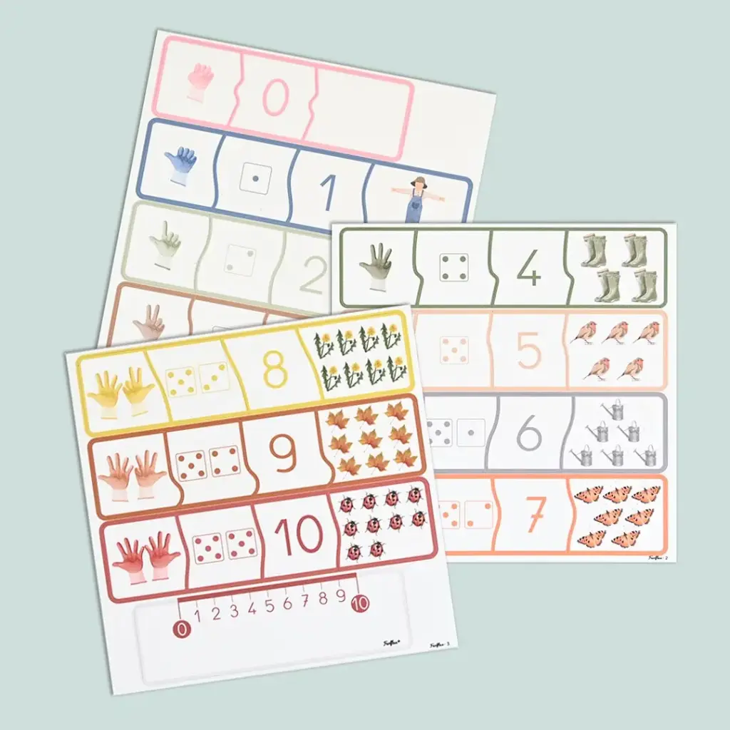 Puzzle magnétique J'apprends à compter - Ferflex