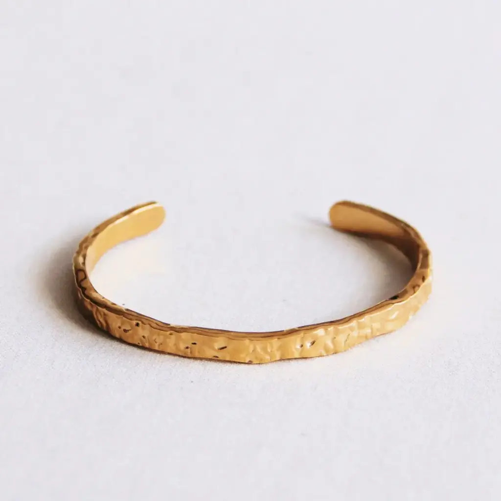 Bracelet imprimé doré - Bazou