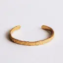 Armband met print goudkleurig - Bazou