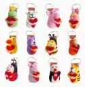 Vilten Sleutelhanger Dieren - JoJo Geschenke