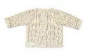 Gilet Tricot Canale Beige taille 1-3 mois - Babyshower