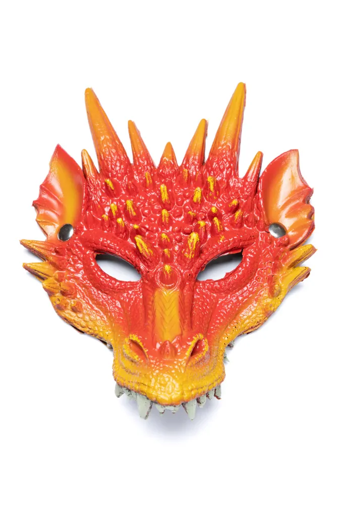 Rood drakenmasker - Great Pretenders