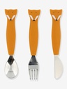 3-Piece Silicone Cutlery Set Mr. Fox - Trixie