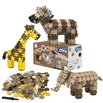 Nano Clics Créateurs créatifs 500 pièces - Clics Toys