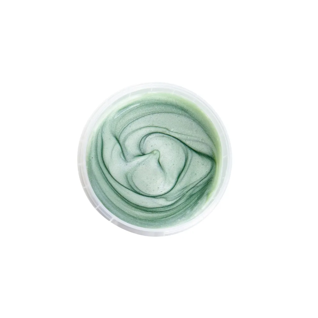 Vegan Kristal-vingerverf Jade - Neogrün