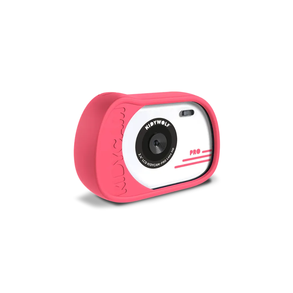 KIDYCAM-PRO Appareil photo étanche pour enfants Rose - Kidywolf