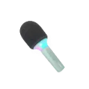 KIDYMIC Micro karaoké avec lampe Vert - Kidywolf