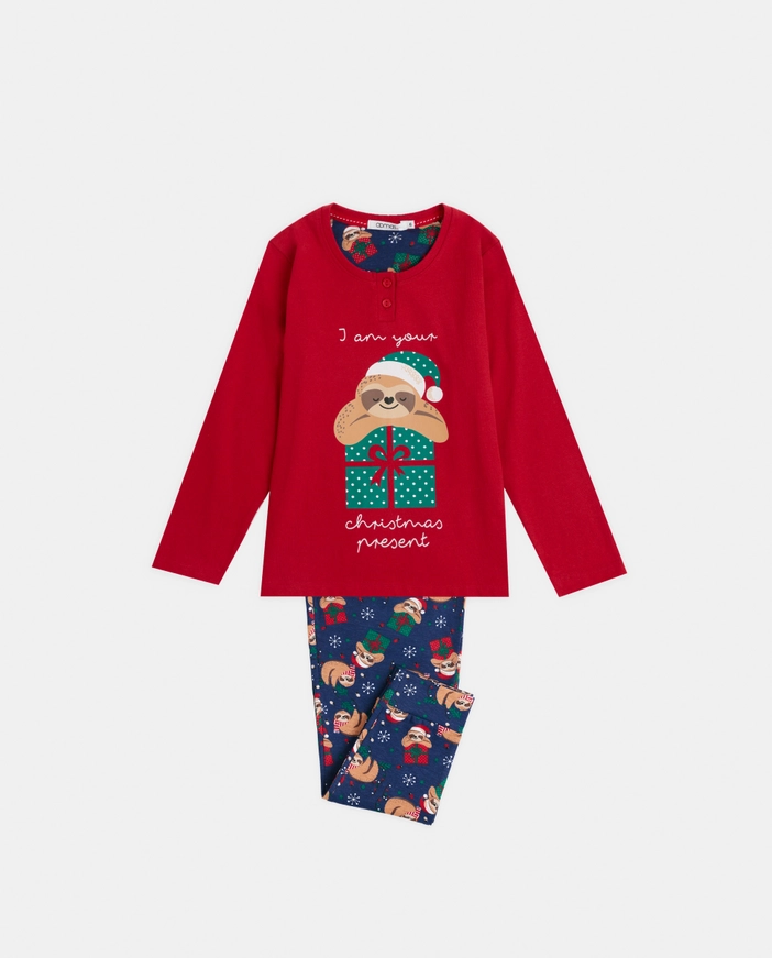 Pyjama lange mouwen I am your Christmas Present - Admas (6 jaar)