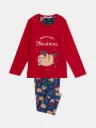 Pyjama lange mouwen Have a lazy Christmas - Admas
