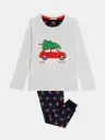 Pyjama manches longues Have a lazy Christmas - Admas