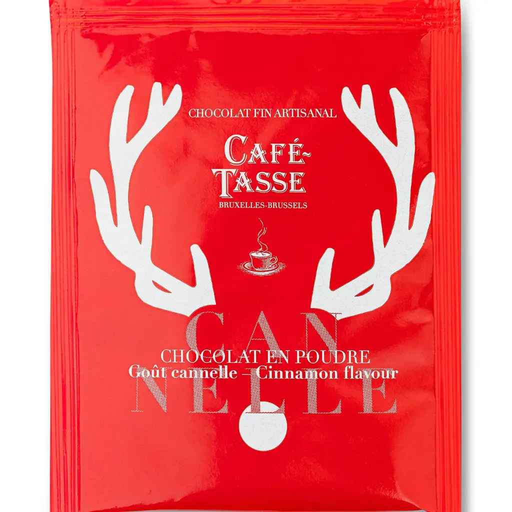 Cinnamon-Flavored Hot Chocolate Powder Sachet - Café-Tasse
