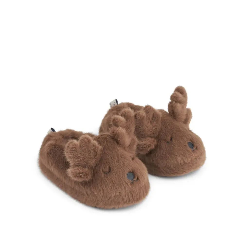 Pantoufles Aviaja Reindeer Pecan - Liewood