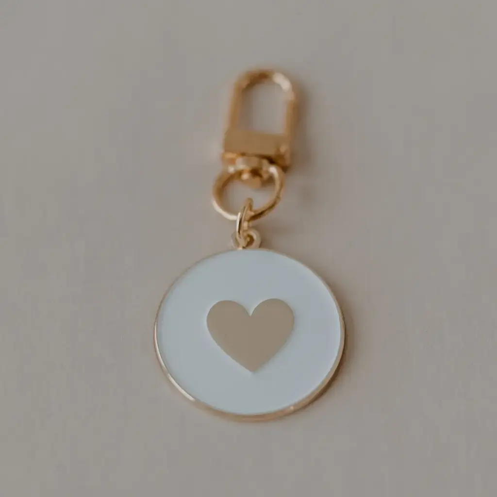 Porte-clés en forme de cœur - Eulenschnitt