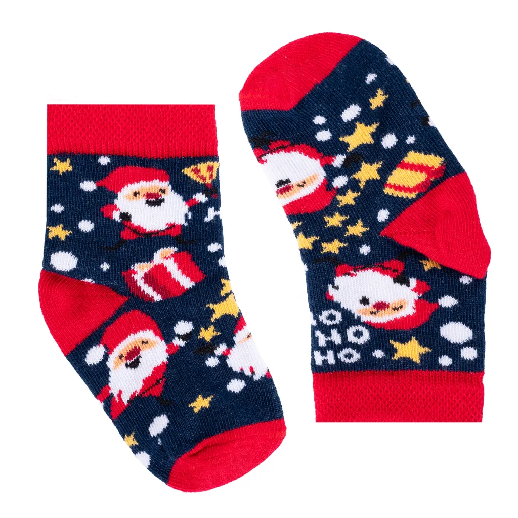 Chaussettes enfants Père Noël - Faves