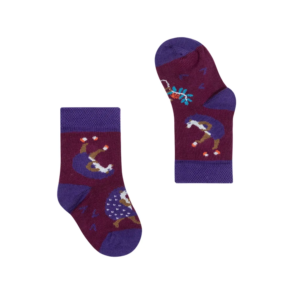 Chaussettes Hérisson enfant - Faves (14-19)