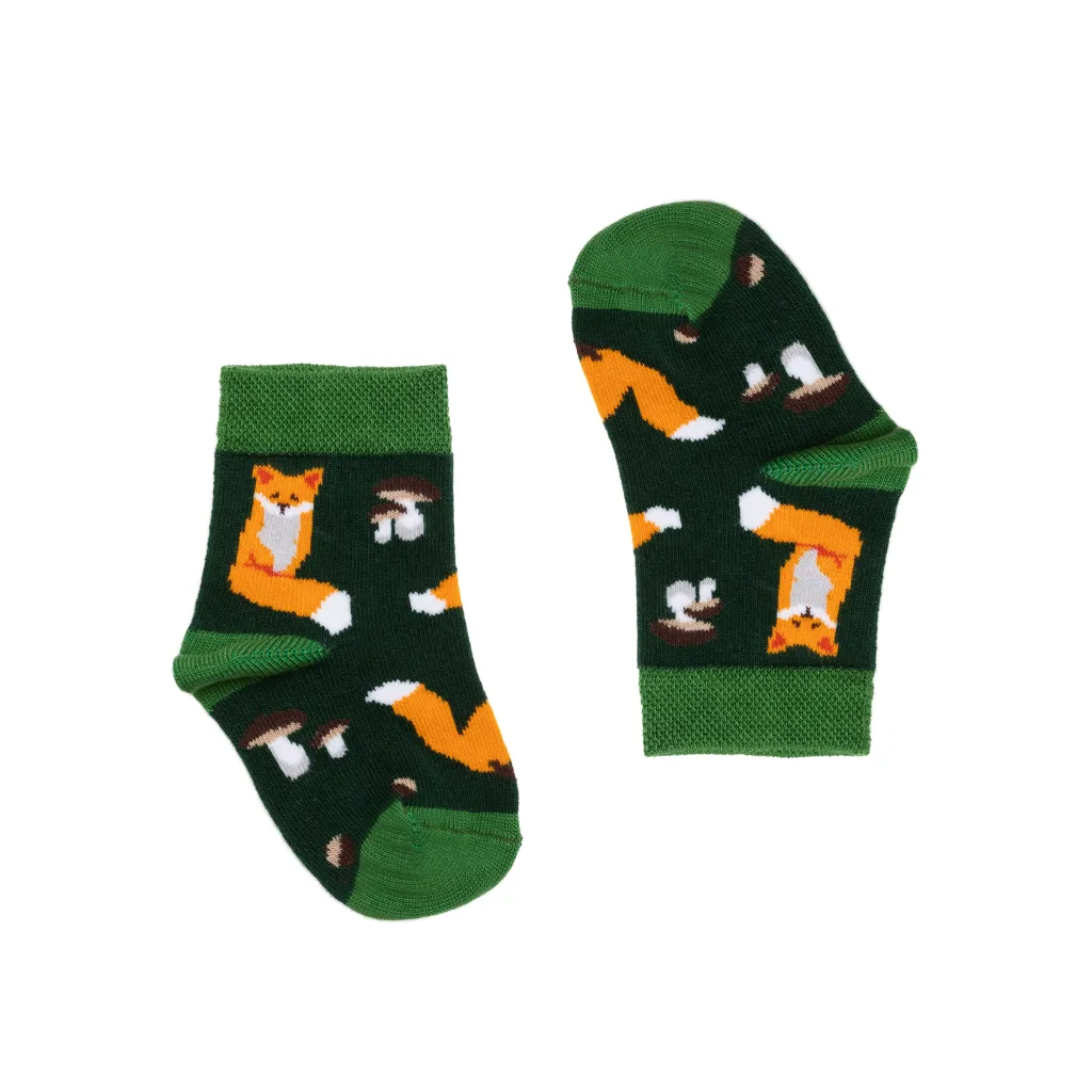 Chaussettes enfants Renard - Faves (14-19)