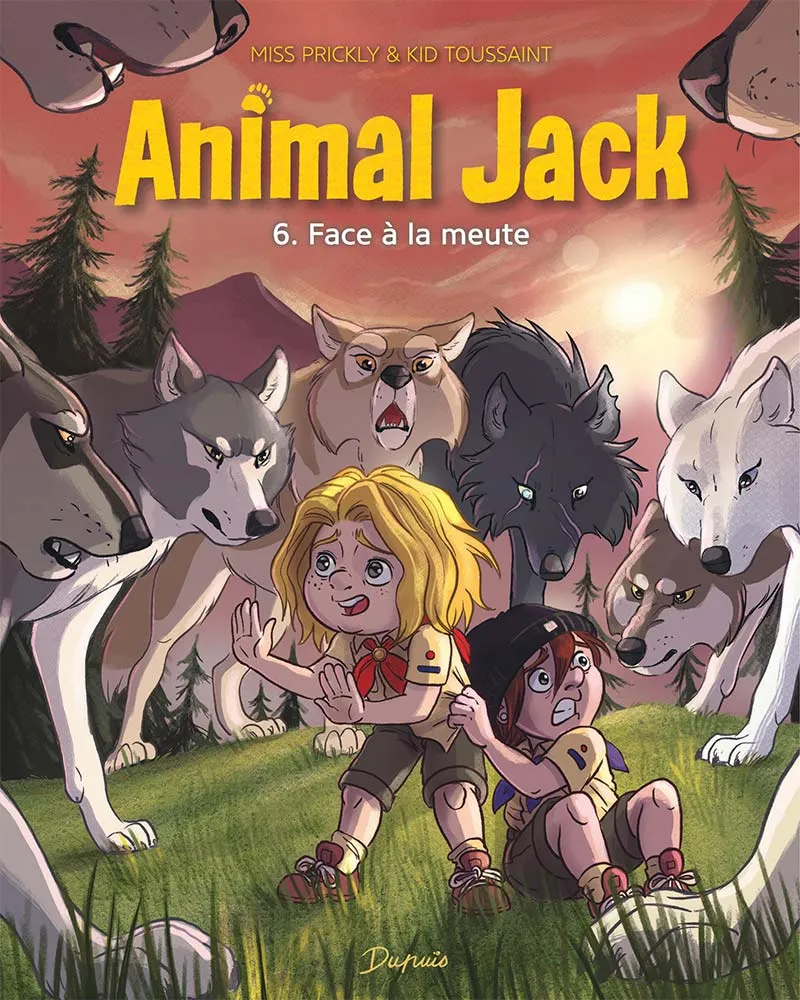 Boek Animal Jack Deel 6 Face à la meute - Dupuis
