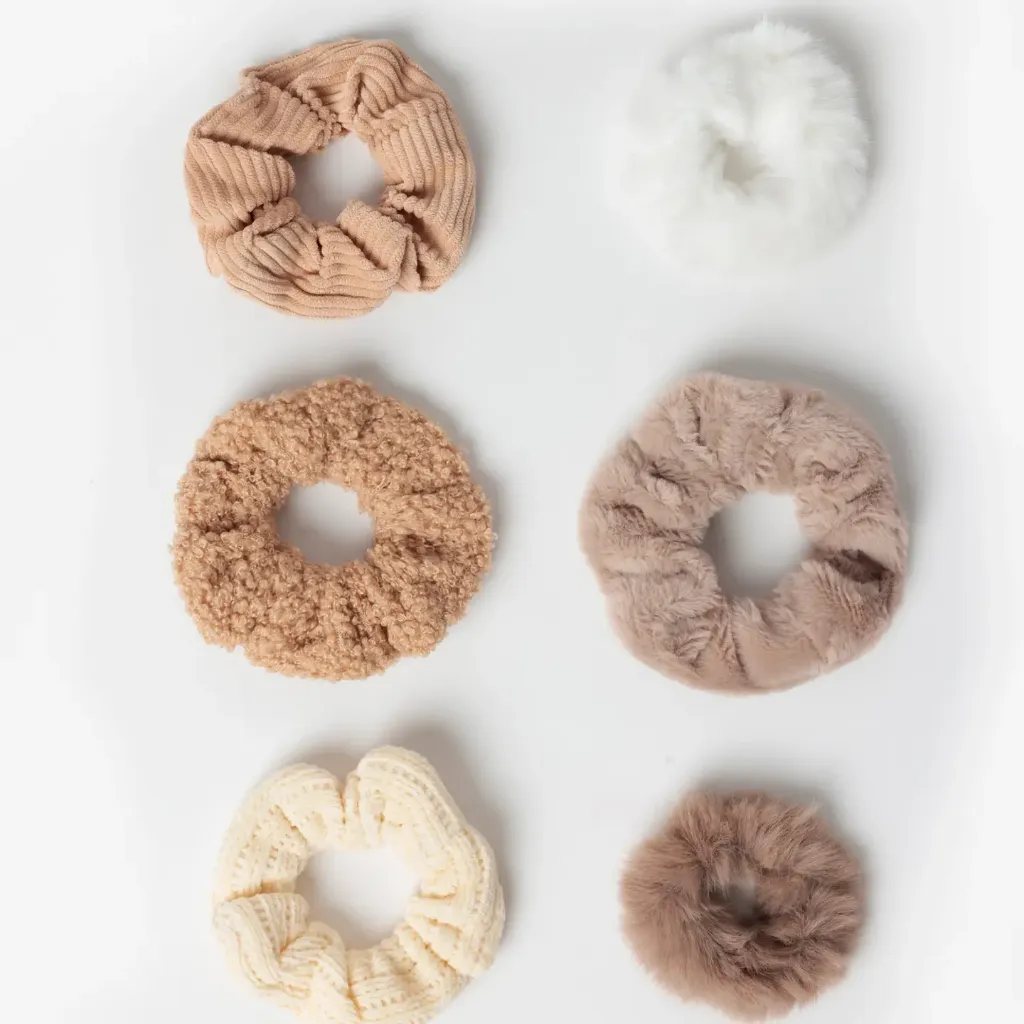 [LISTEDALICE04] Élastique à Cheveux Soft Sleep Beige - Liste de cadeaux d'anniversaire d'Alice