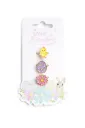 Assortiment de 3 bagues Easter Egg - Great Pretenders