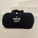 Sac Polochon Homme "Super Papy" noir - Marcel & Lily